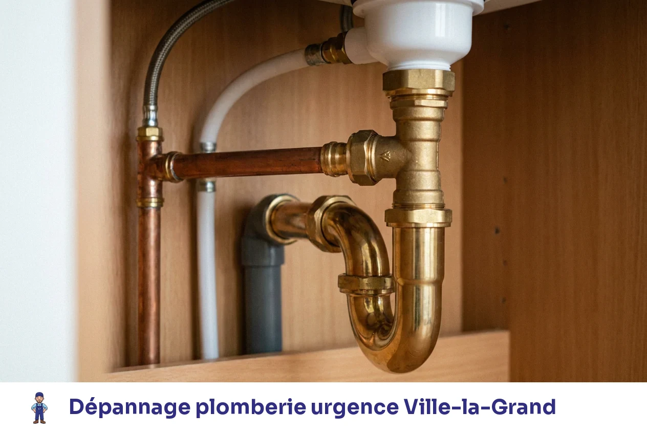 Dépannage plomberie urgence à Ville-la-Grand