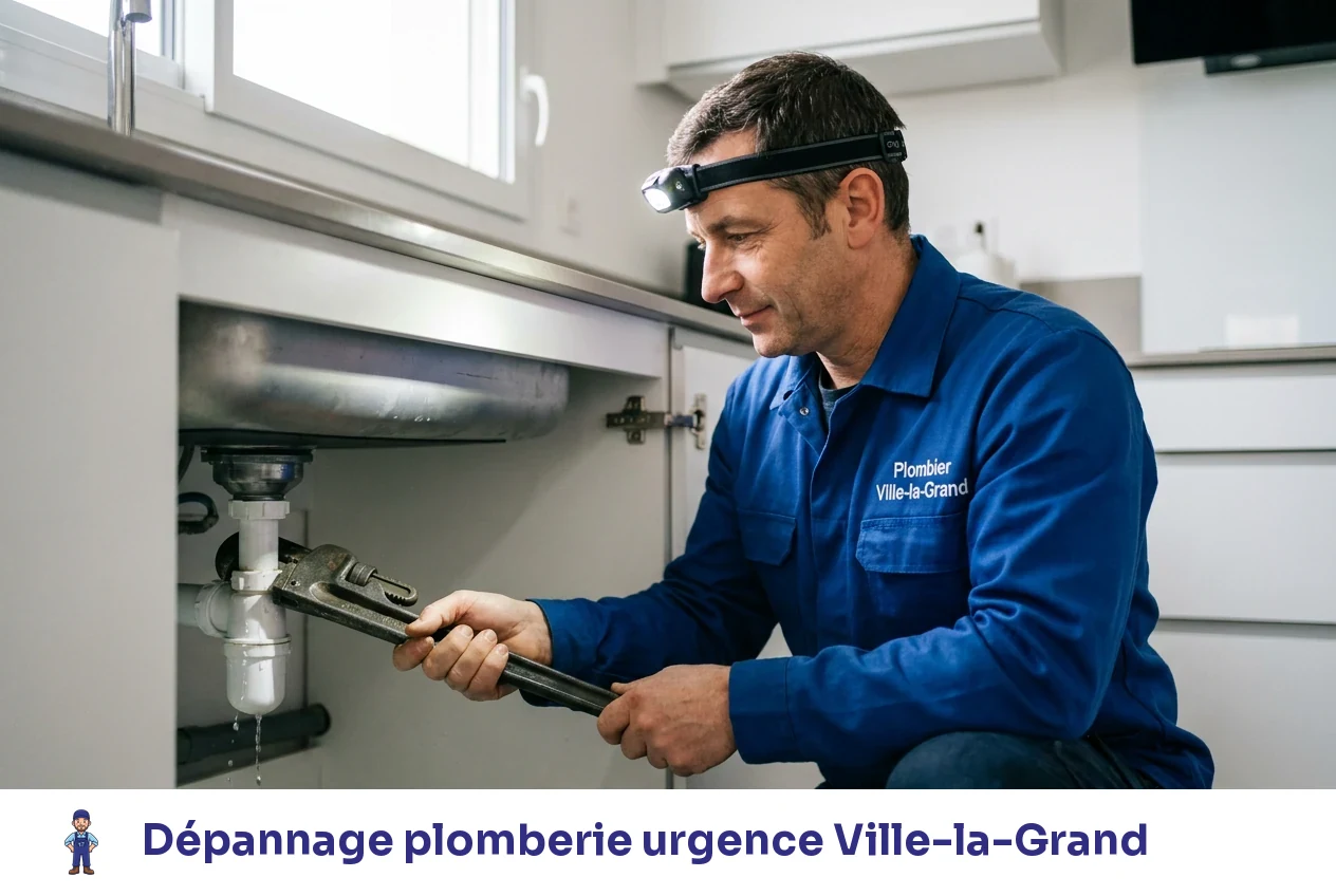 Dépannage plomberie urgence à Ville-la-Grand
