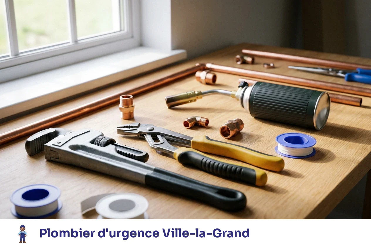 Plombier d'urgence à Ville-la-Grand