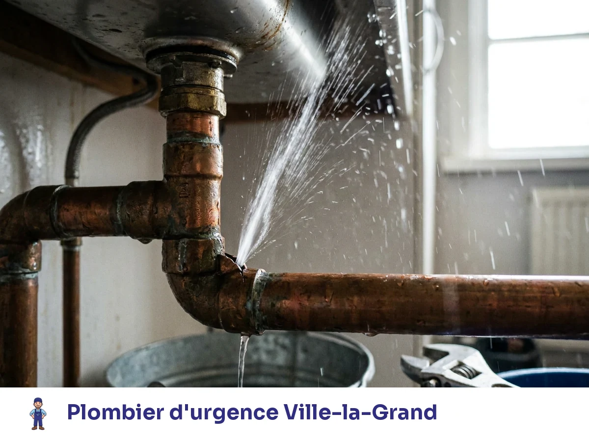 Plombier d'urgence à Ville-la-Grand