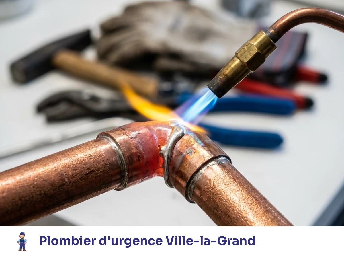 Plombier d'urgence à Ville-la-Grand