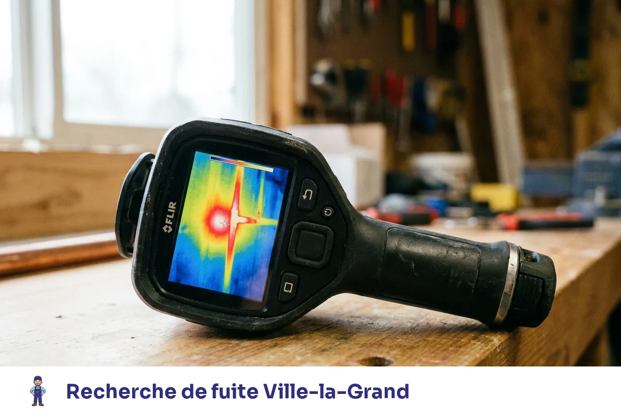 Recherche de fuite à Ville-la-Grand