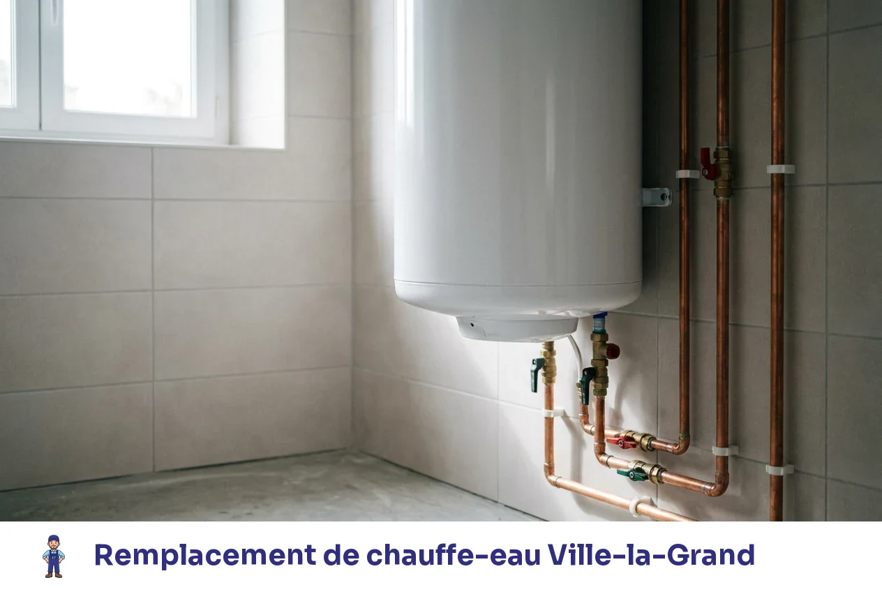 Remplacement de chauffe-eau à Ville-la-Grand