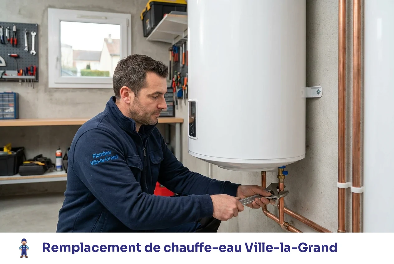 Remplacement de chauffe-eau à Ville-la-Grand