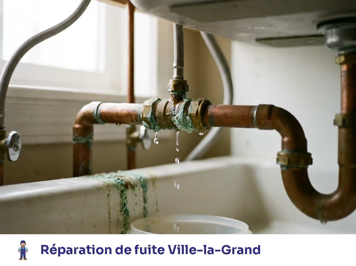 Réparation de fuite à Ville-la-Grand