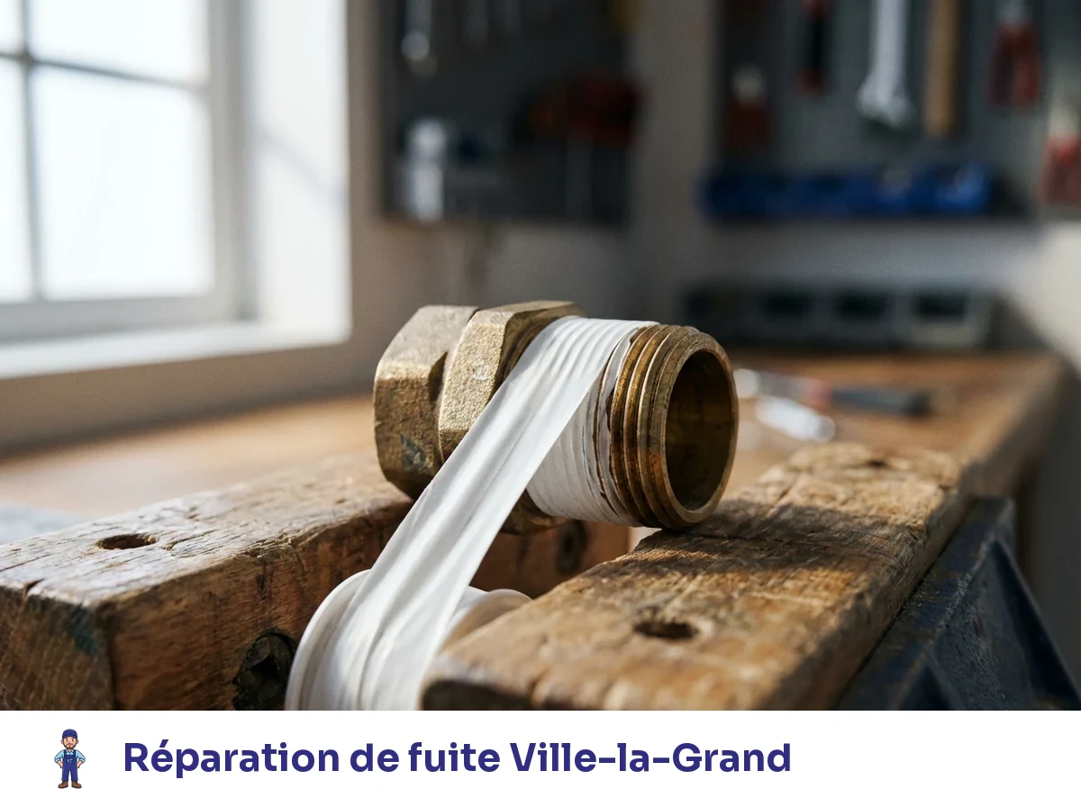 Réparation de fuite à Ville-la-Grand