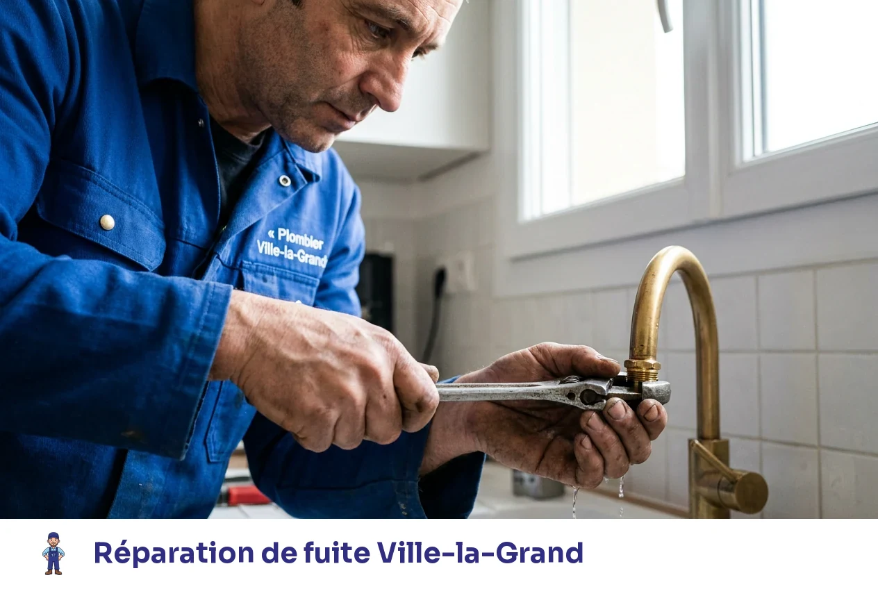 Réparation de fuite à Ville-la-Grand
